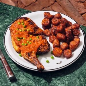 Démi poulet braisé