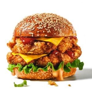 Double chiken burger