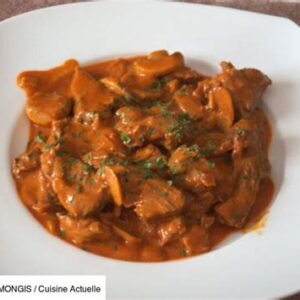 Filet de boeuf strogonoff